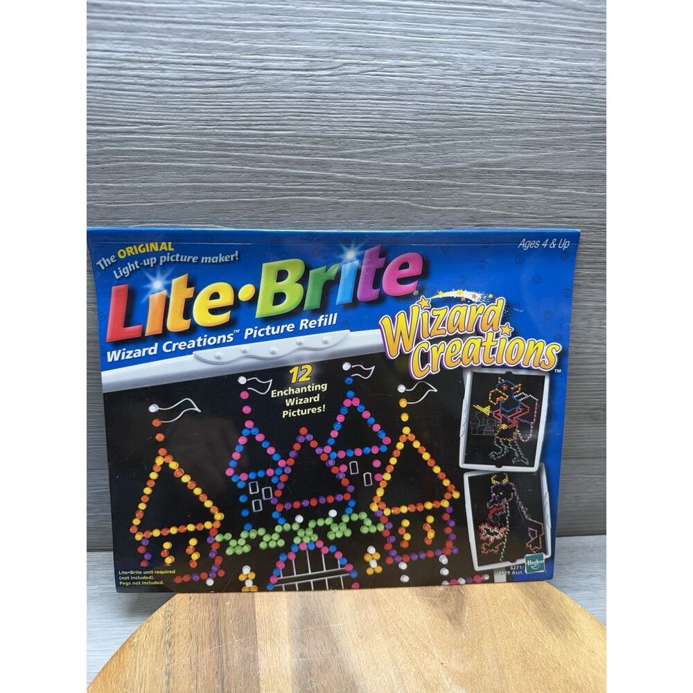 Lite Brite Lot Of 3. Powder Puff Girls. Jurassic Park. Wizard Creations. Refills